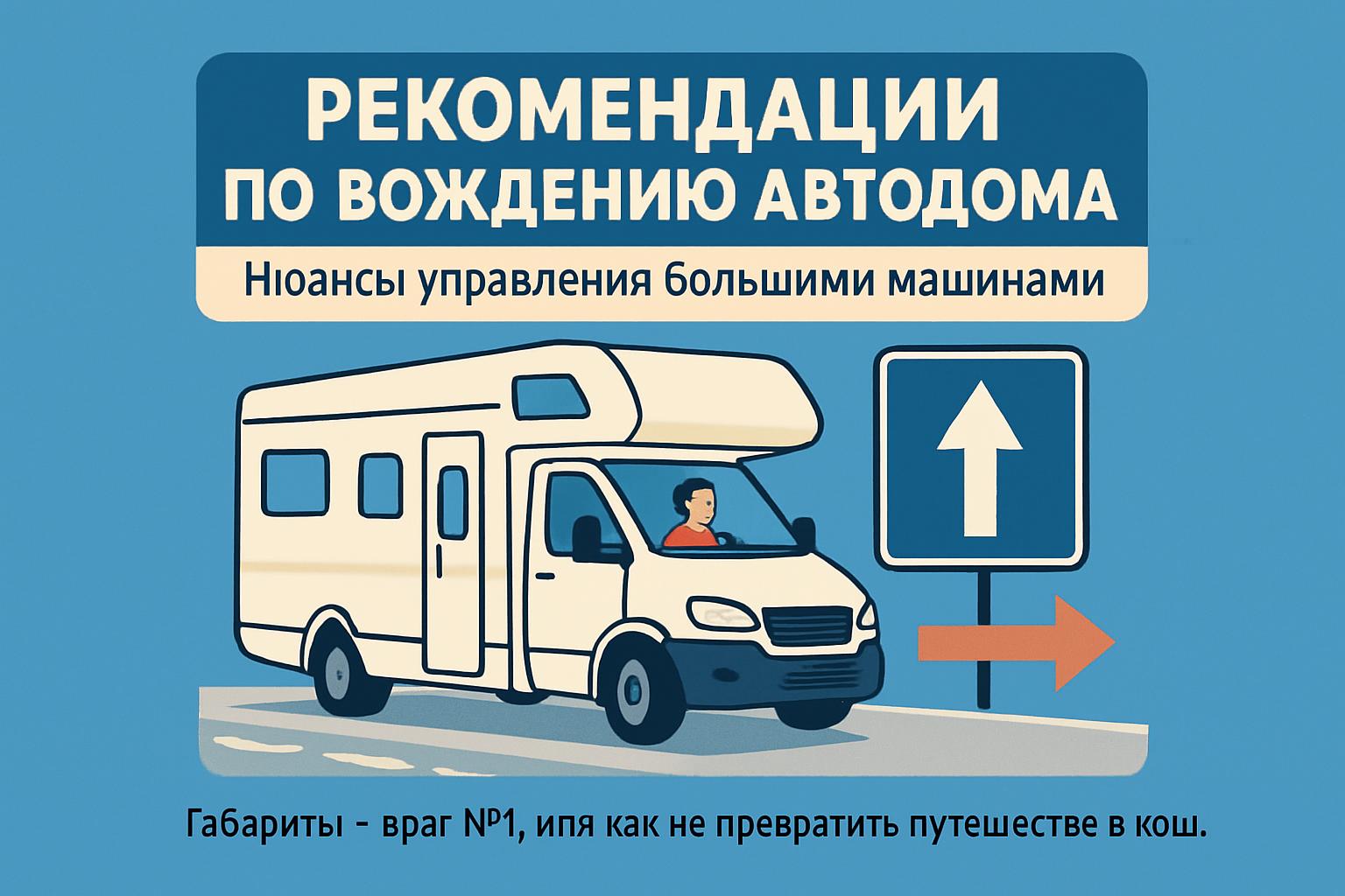 Рекомендации по вождению автодома: нюансы управления большими машинами. Габариты – враг №1‚ или как не превратить путешествие в кошмар Рекомендации по вождению автодома: нюансы управления большими машинами. Габариты – враг №1‚ или как не превратить путешествие в кошмар фото