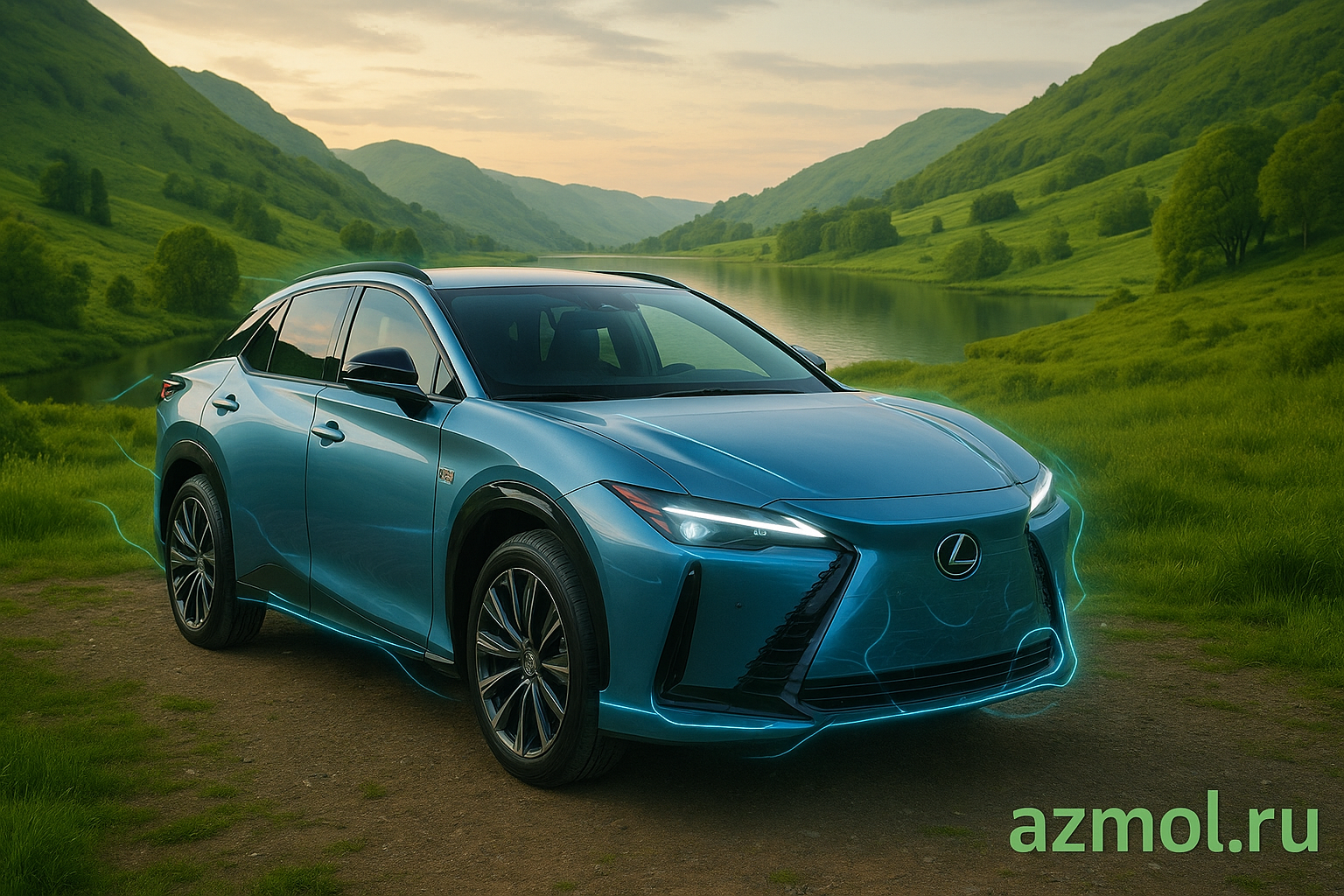 Lexus RZ 550e F Sport: как этот электрокар устанавливает новые стандарты мощности и роскоши 3 Lexus RZ 550e F Sport: как этот электрокар устанавливает новые стандарты мощности и роскоши