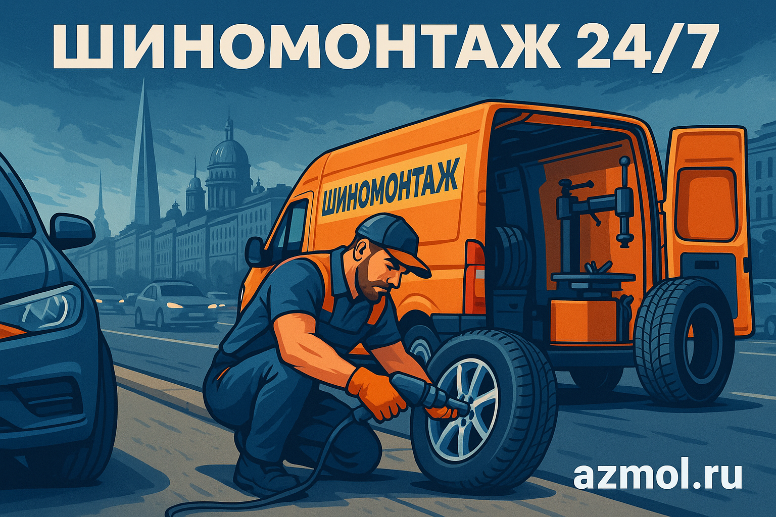 vyezdnoy shinomontazh spb