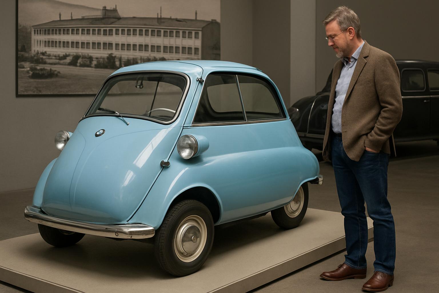 «Автомобиль-пузырь: Как крошечная Isetta спасла гиганта BMW от банкротства»: О том, как баварцы выживали в послевоенные годы благодаря итальянским чертежам.. Личный опыт автора: встреча с «пузырём» в музее