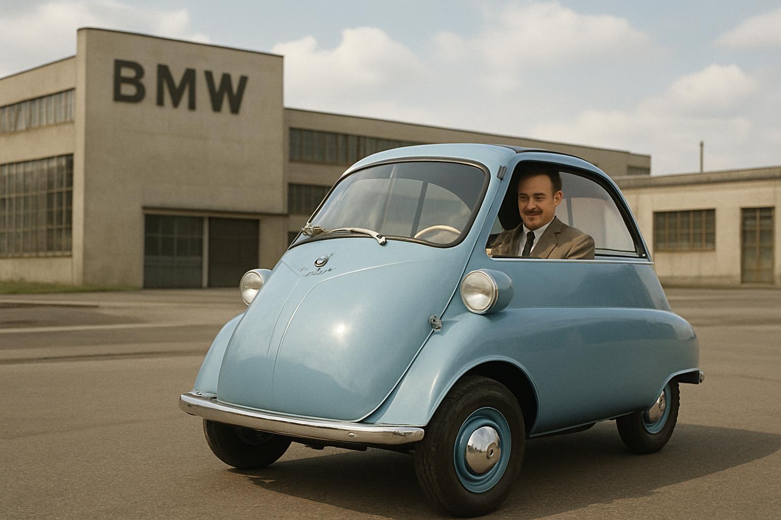 «Автомобиль-пузырь: Как крошечная Isetta спасла гиганта BMW от банкротства»: о том, как баварцы выживали в послевоенные годы благодаря итальянским чертежам