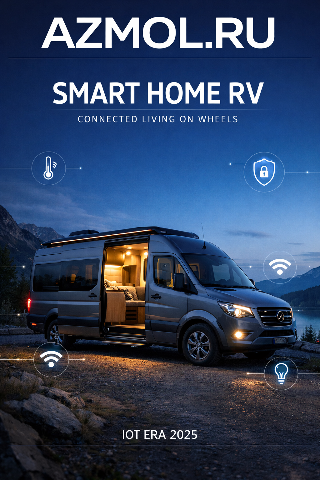 Взлет «умных» систем Smart Home RV в мире Домов на колесах 4 smart home rv