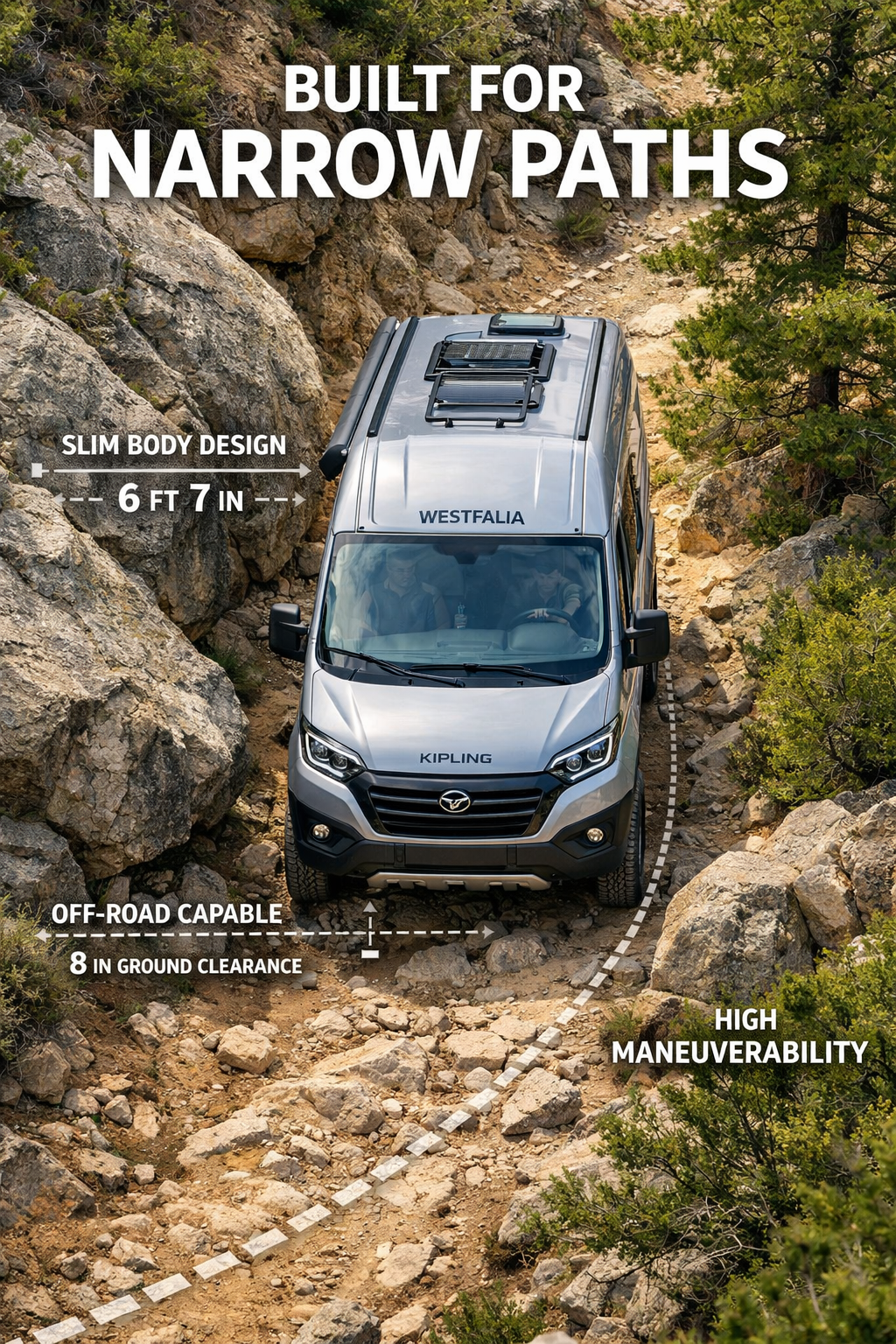 Westfalia Kipling: откройте для себя идеальный кемпер для незабываемых приключений и комфортных поездок на природу