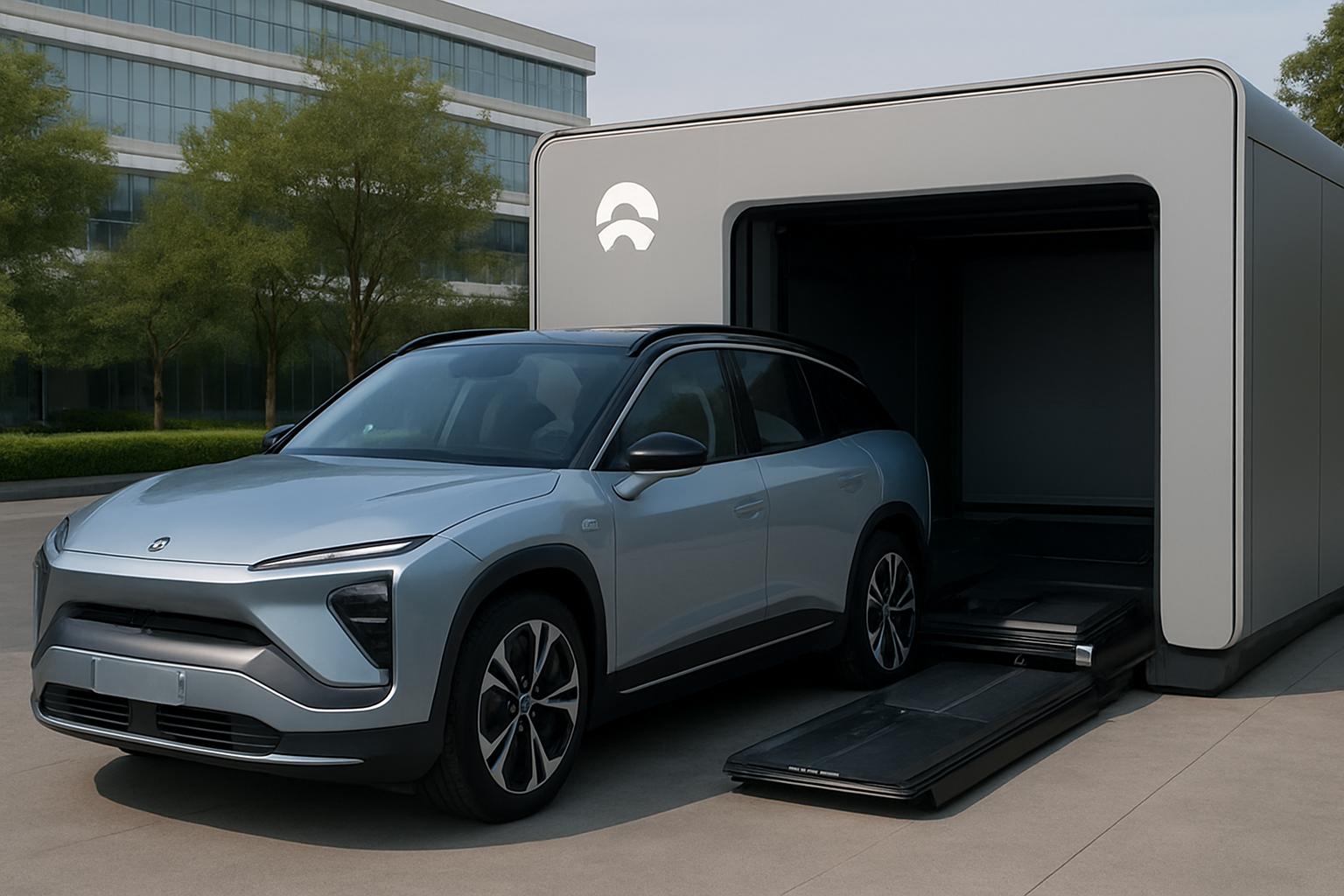 NIO — китайский ответ Tesla с уникальной заменой батарей
